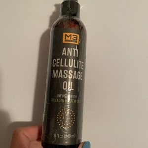 Anti cellulite massage oil